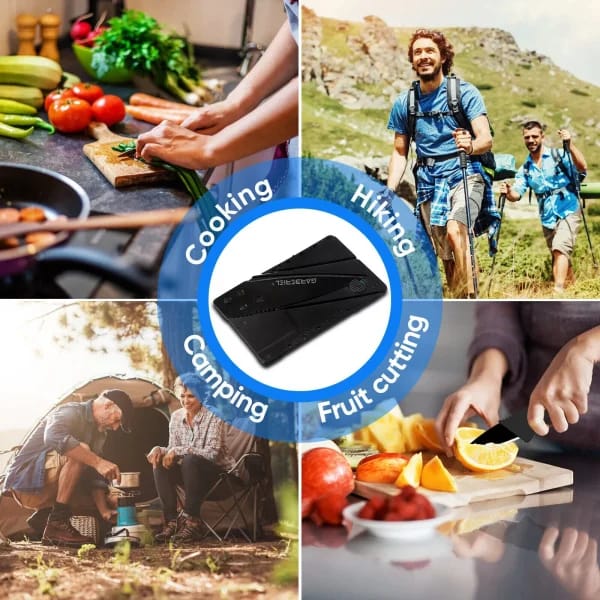 Pack of 2 Cardsharp Folding Credit Card Knife - Mall Mega