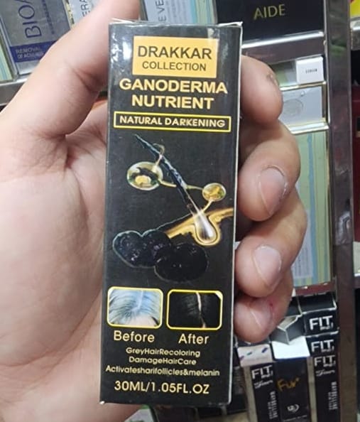 Ganoderma Nutrient Natural Darkening Hair Spray 30ml - Mall Mega