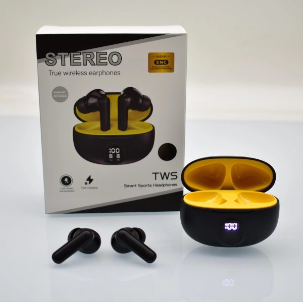 Professional Display Earbuds Stereo 895b Wireless Bluetooth Earbuds - Mall Mega