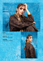 Zesh 3 Piece Unstitched Suit Summer Lawn Collection 2025 MM21 - Mall Mega