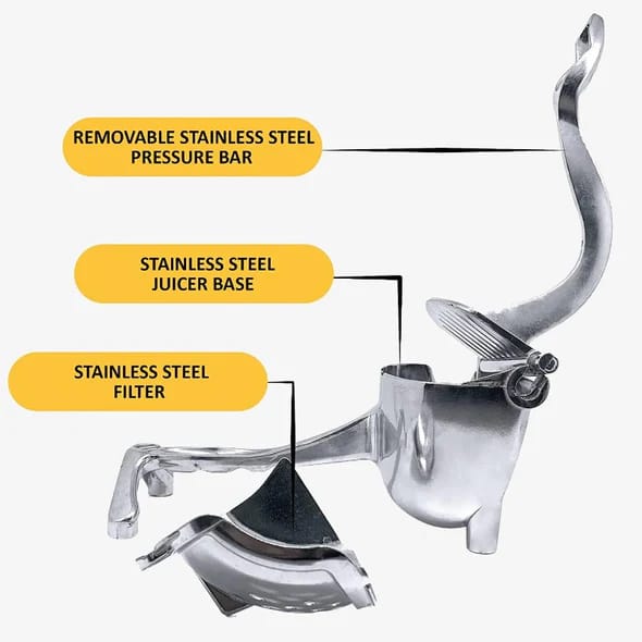 Stainless Steel Manual Juice Extractor