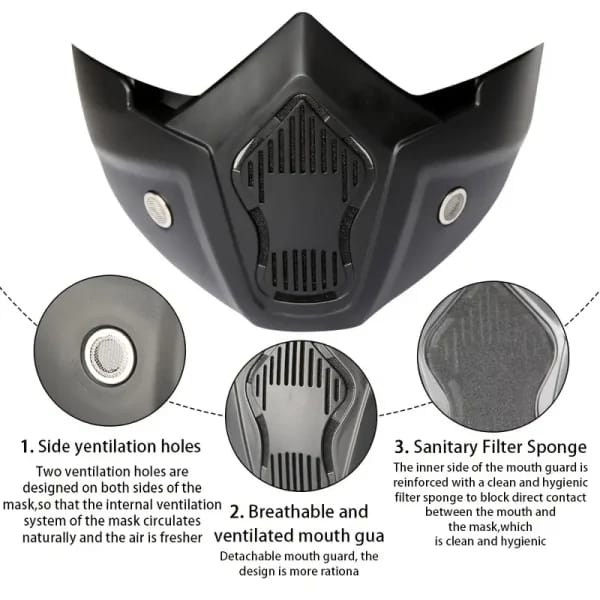 Motorcycle Goggles With Removable Full Face Mask - Mall Mega