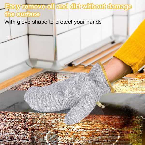 Anti-heat Aluminium Gloves