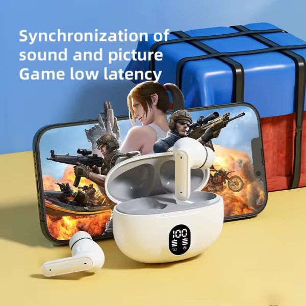 Professional Display Earbuds Stereo 895b Wireless Bluetooth Earbuds - Mall Mega