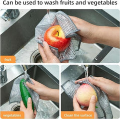 Dish Washing Cleaning Cloth - Pack of 10 - Mall Mega