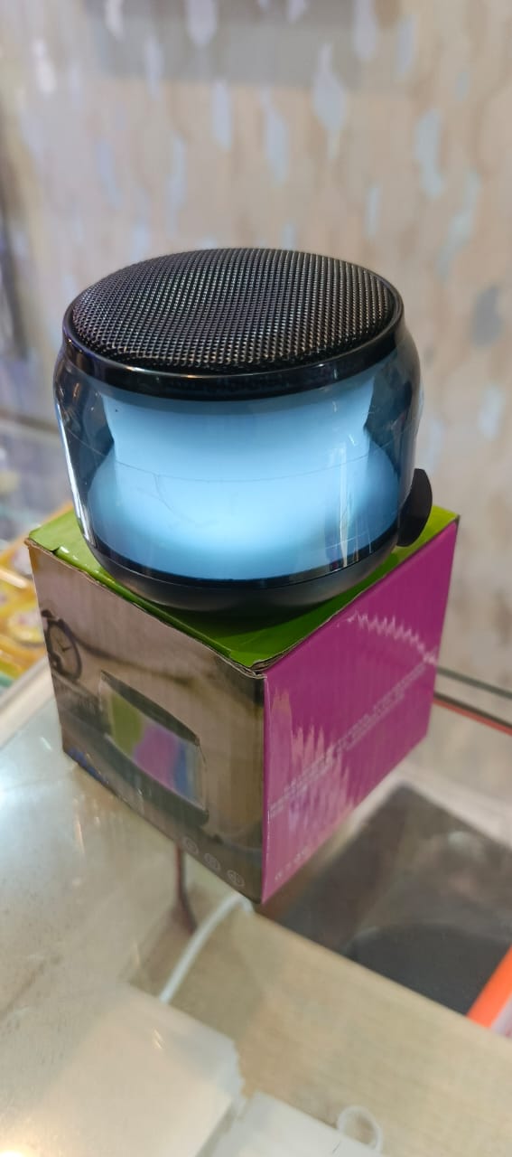 Bluetooth Wireless Portable Speaker With Led Light & High Bass Sound - Mall Mega