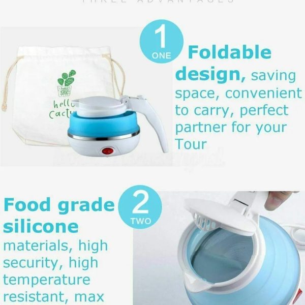 Fast Water Boiling Portable Kettle 600ml