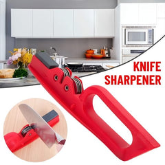 Professional Knife Sharpener With 8-wheel Blades