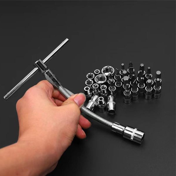 46 pcs Professional Socket Wrench Tool Set