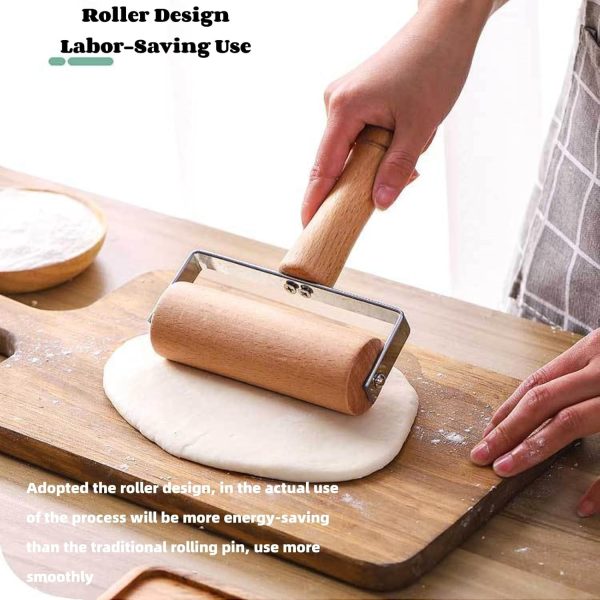 2pcs Wooden Rolling Pin For Baking