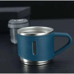 500ml Stainless Steel Vacuum Flask Water Bottle With 2 Extra Cups (160ml)