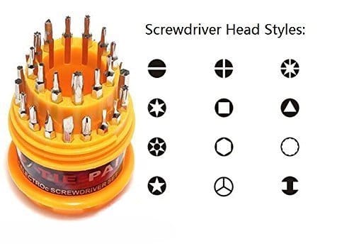 31 in 1 Universal Precision Screwdriver Bit Set - Mall Mega