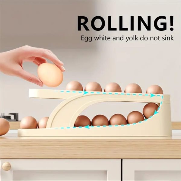 Double Layer Egg Storage Tray