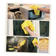 Pack of 3 Microfiber Cleaning Towel Set