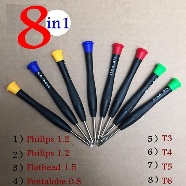 8 in 1 Screwdriver Set For Mobile Laptops And Tablets Repairing SH-6308a - Mall Mega