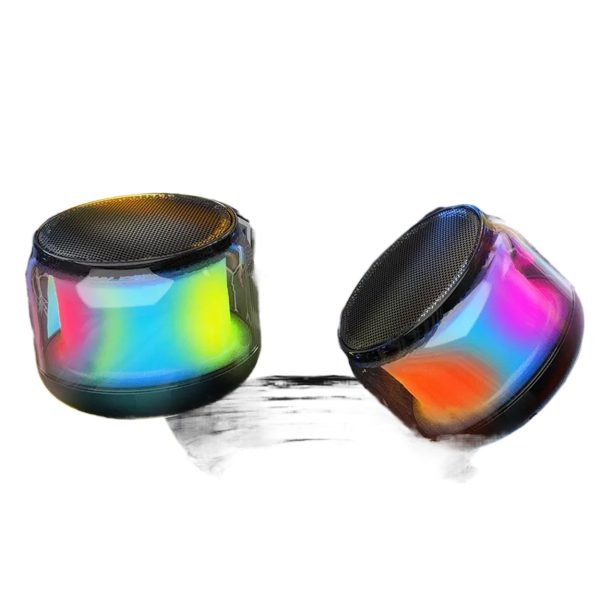 Bluetooth Wireless Portable Speaker With Led Light & High Bass Sound - Mall Mega
