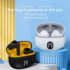 Professional Display Earbuds Stereo 895b Wireless Bluetooth Earbuds - Mall Mega