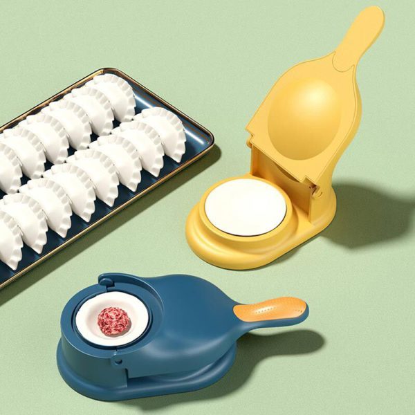 Pack Of 2 |10pcs Multi-function Spit Bone Plate Set + 2 In 1 Dumpling Maker - Mall Mega