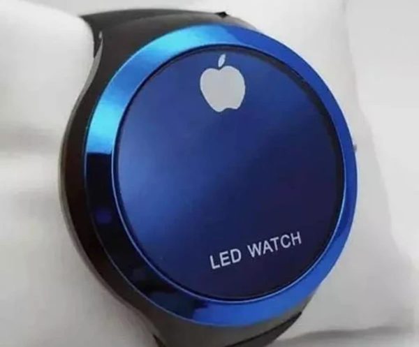 Round Shape LED Digital Watch - Mall Mega