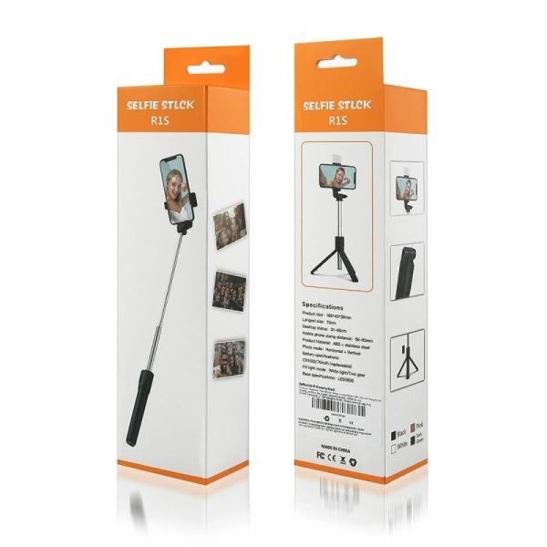 Selfie Stick Tripod R1s Bluetooth Remote Control - Mall Mega