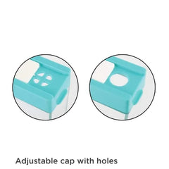 Set of 6 Spice Jars Dispenser - Mall Mega