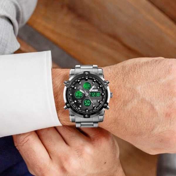 Skemie 1389 Men’s Digital Analog Watch - Mall Mega