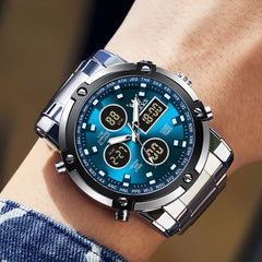 Skemie 1389 Men’s Digital Analog Watch - Mall Mega