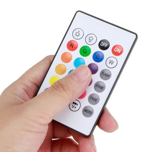 Smart Led Light Bulb With Built - in Bluetooth Speaker + Remote - Mall Mega