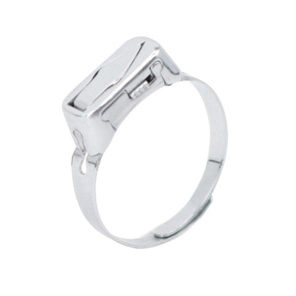 Stainless Steel Self - defense Ring With Hidden Blade - Mall Mega