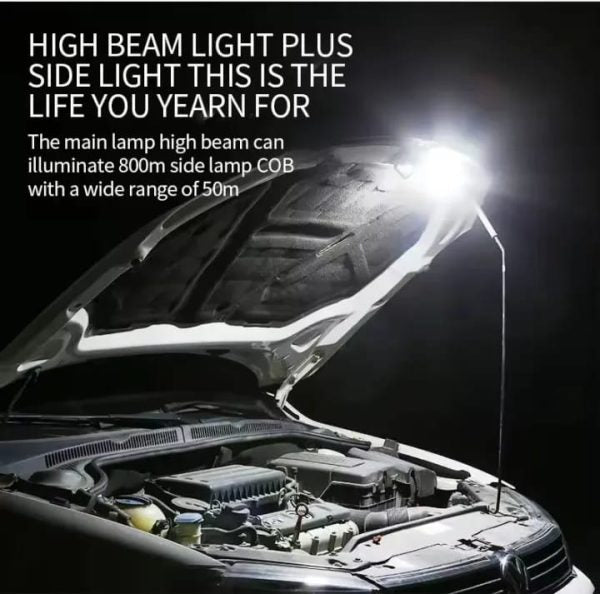 Super Bright USB Rechargeable LED Flashlight - Mall Mega