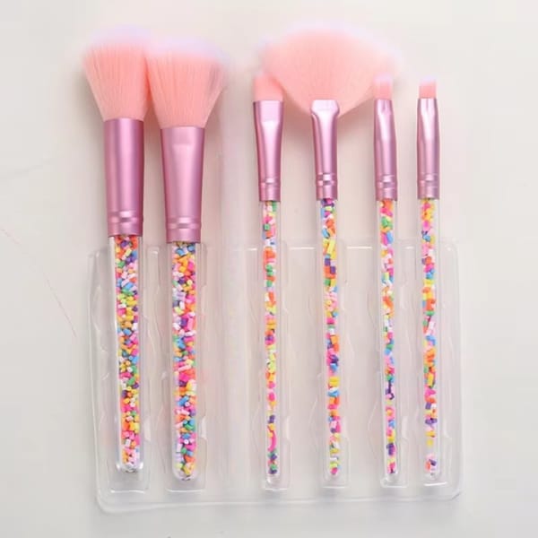 Sweet Beauty 07 Pcs Makeup Brush Set - Mall Mega