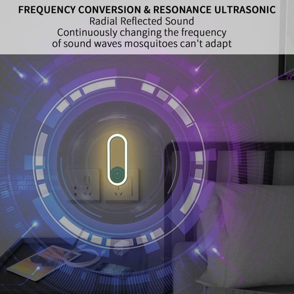 Ultrasonic Insect Repellent Electronic Portable Insect Killer - Mall Mega